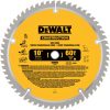 Dw3106 Lame Pour Scie Circulaire De 10 Pouces, 60 Dents