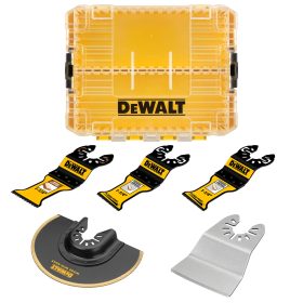 DWA425GSET Assortiment de lames oscillantes avec boîtier (5 pièces)