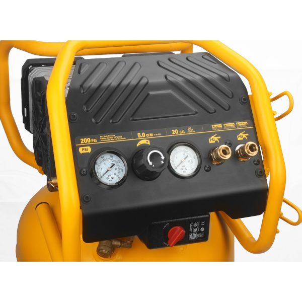 DXCM20020US Compresseur d'air sans huile silencieux de 20 gallons – Image 2