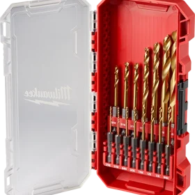 48-89-4670 Ensemble de 15 forets en titane RED HELIX
