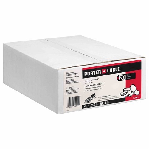 5553 BOITE 1000 BISCUIT #20 PORTER-CABLE