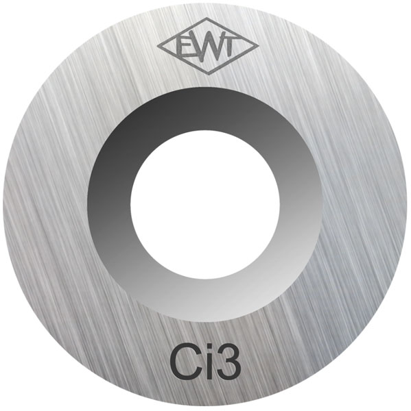 6400 PLAQUETTE CARBURE RONDE Ci3