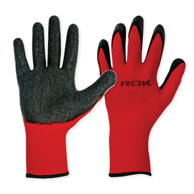 70840 GANT EN LATEX/POLYESTER LARGE/X-LARGE (6 PAR PAQUET)