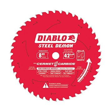D0842CF LAME CERMET 8'' X 42 DENTS