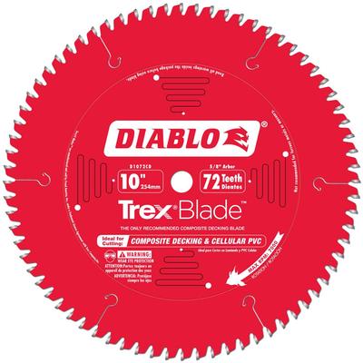 D1072CDC LAME POUR PLANCHER COMPOSITE 10''