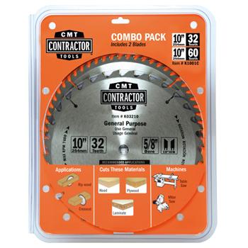K1001C COMBO 2 LAMES 10''