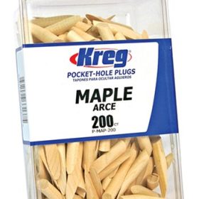 P-MAP-200 BOITE DE 200 CHEVILLES EN ÉRABLE
