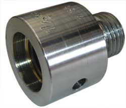 V00019 ADAPTATEUR 1-1/4 PO x 8 F - 1 PO x 8 M