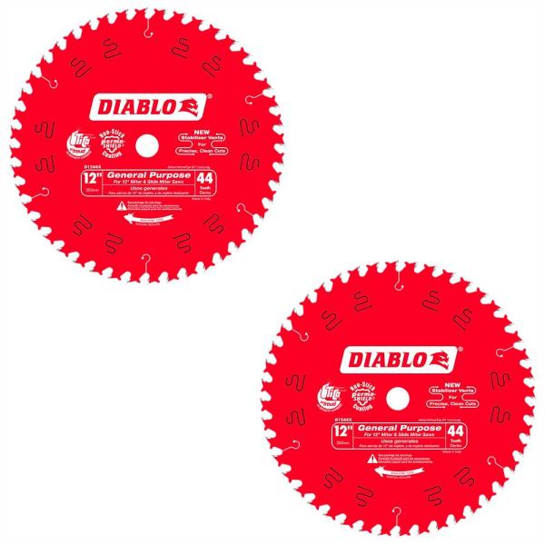 D124444VP (2) LAMES 12 PO X 44 DENTS