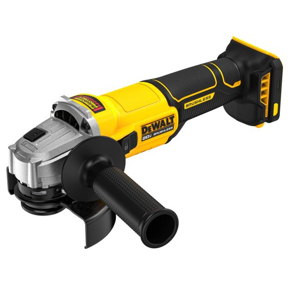 DCG407B Meuleuse à interrupteur coulissant 4-1/2 po sans balai sans fil 20V MAX (outil seulement)