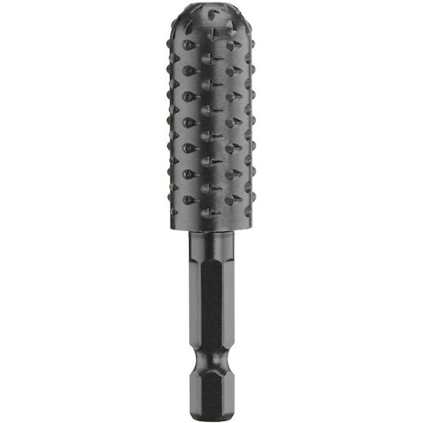 DWA4970 Râpe rotative cylindrique 1/2 po High Performance DEWALT pour visseuse, embout 1/4 po hexagonal