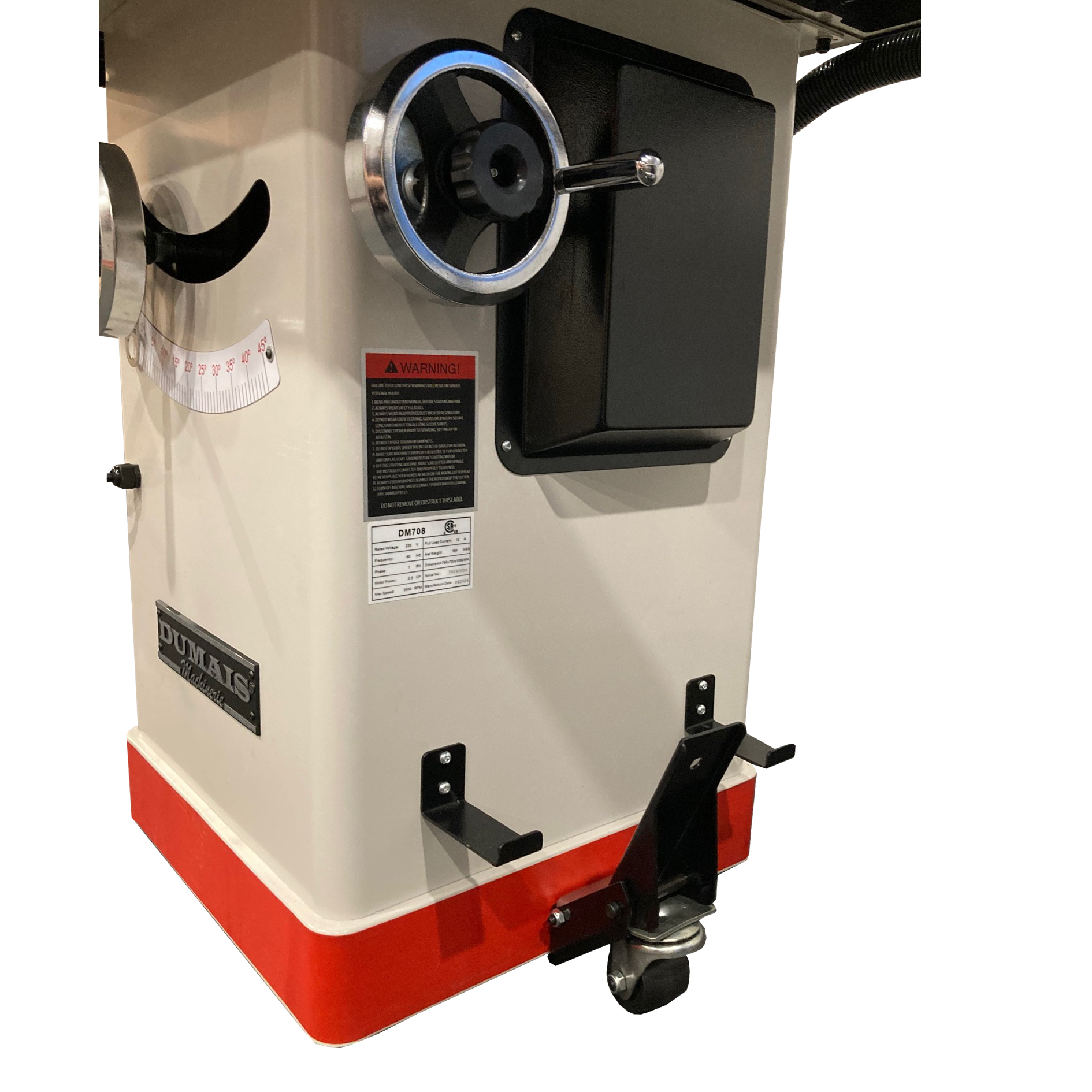 DM708 BANC DE SCIE 10 PO 2,5HP – Image 3