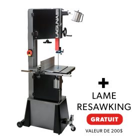 MBAND1412 SCIE À RUBAN 14 PO + LAME RESAWKING (GRATUIT)