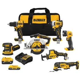 DCK700D1P1 COMBO 7 OUTILS (2A-5A)