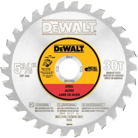 DWA7538 LAME 5-3/8 PO 30 DENTS MÉTAL