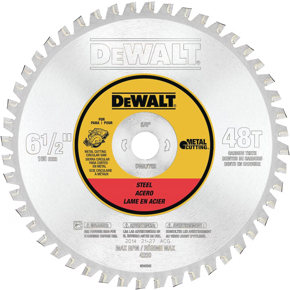 DWA7762 LAME 6-1/2 PO 30 DENTS METAL